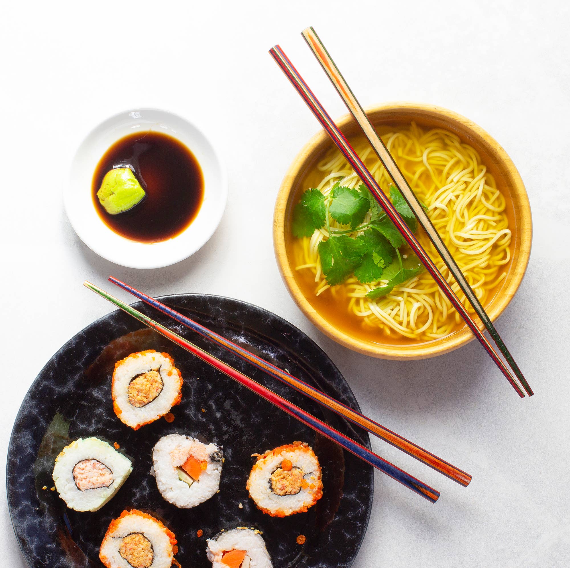 Totally Bamboo - Baltique® Marrakesh Collection Reusable Chopsticks, 4