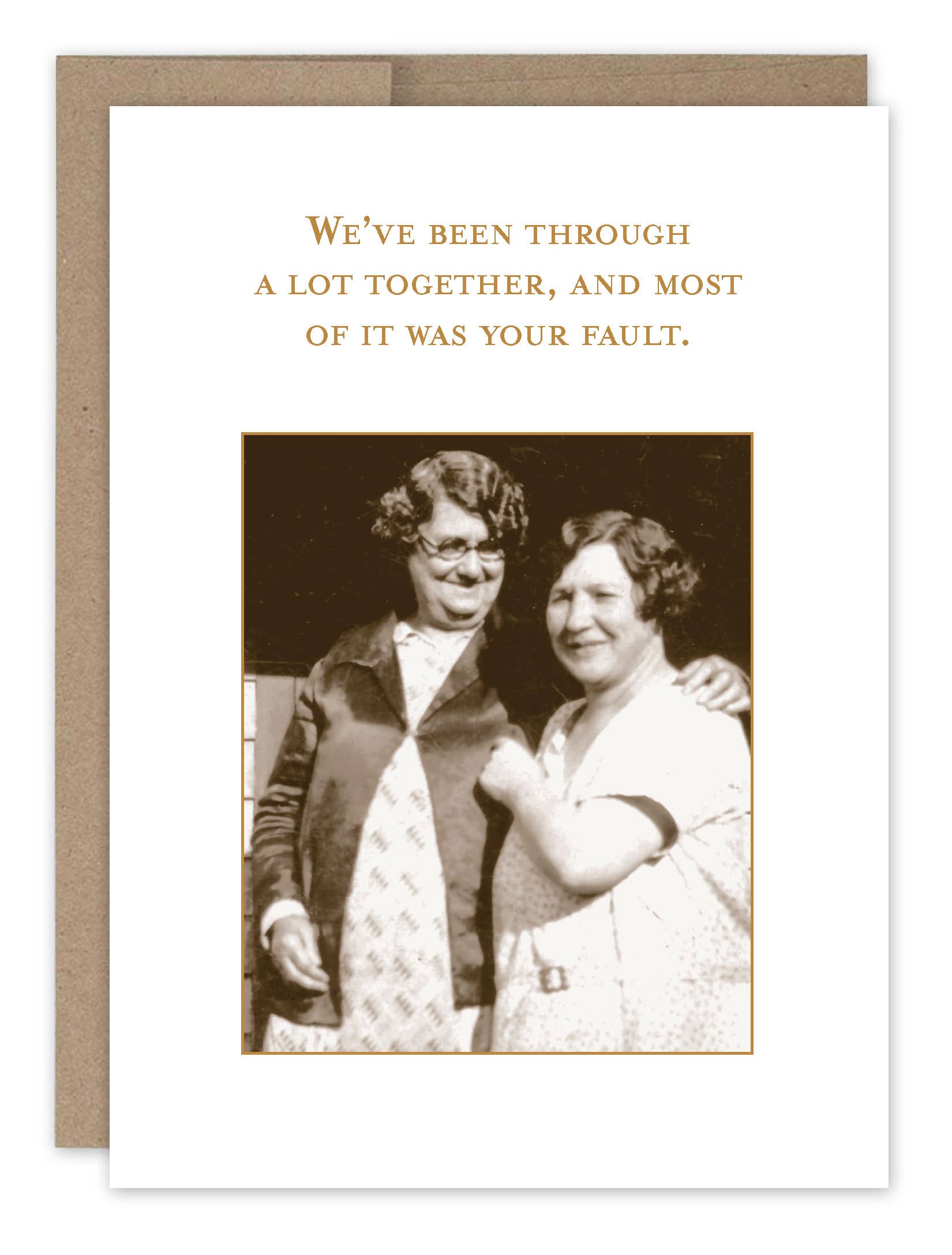 Shannon Martin Design - Your Fault Card