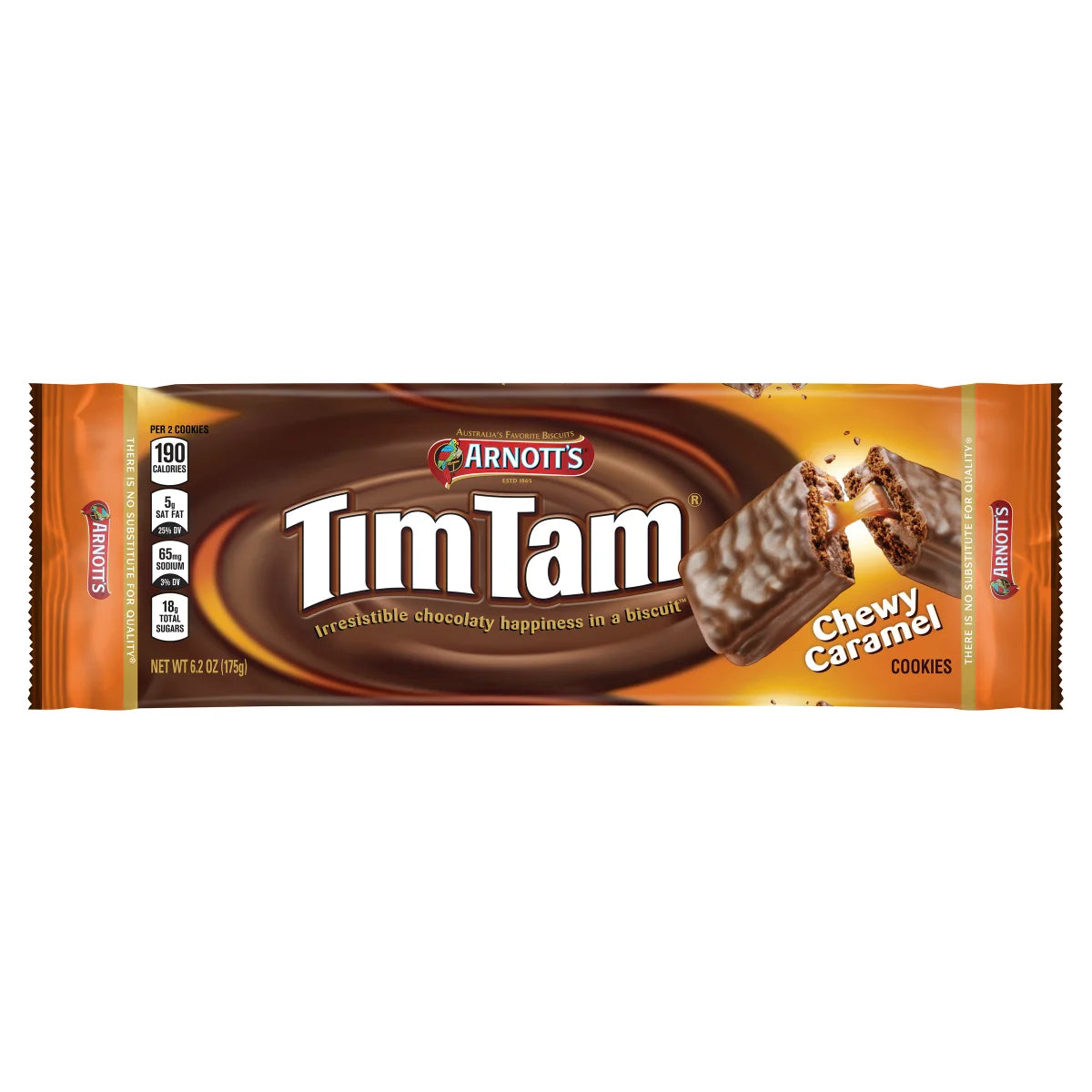 Tim Tam Chewy Caramel Cookies 200g - Australia (Case of 12)