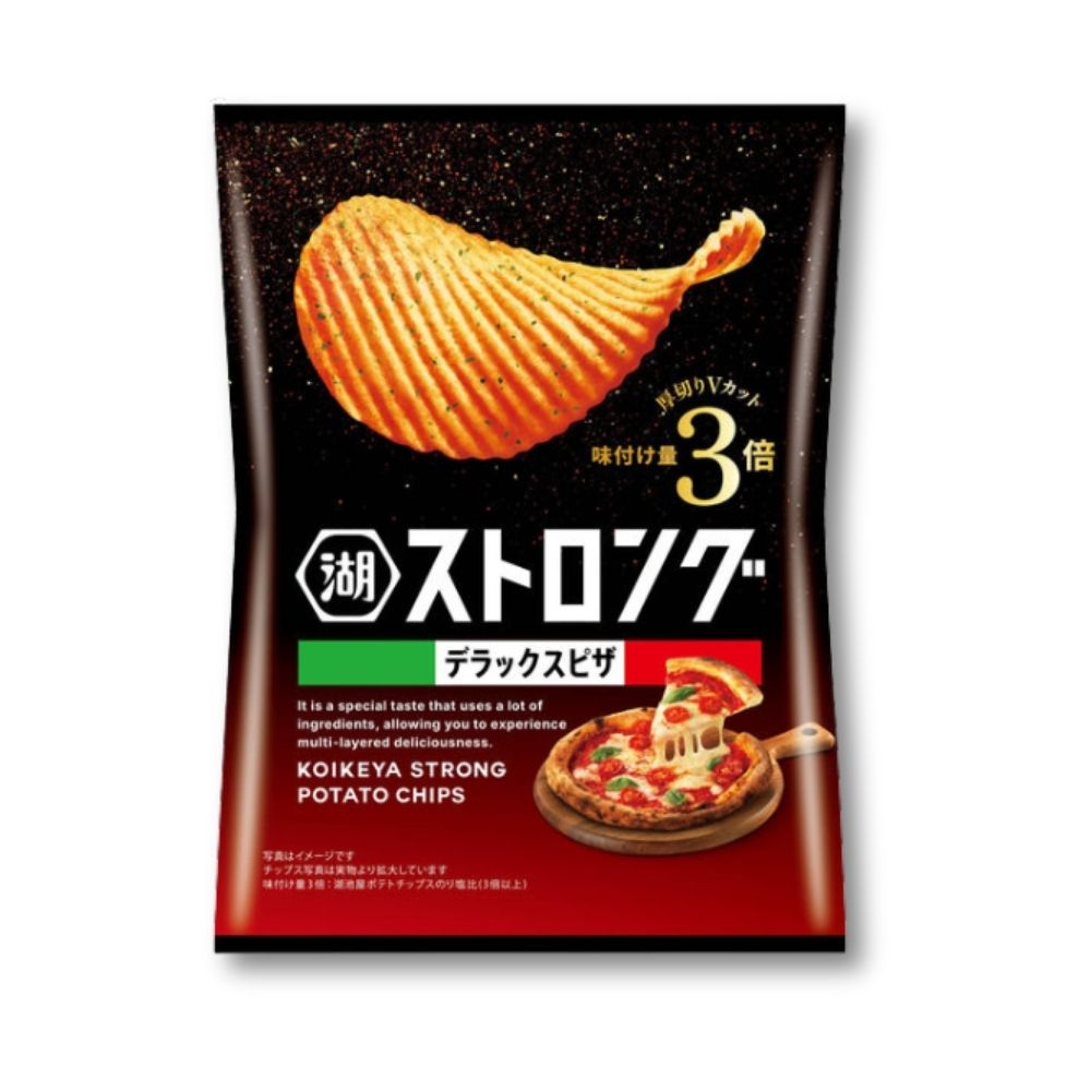 Koikeya STRONG Potato Chips - Pizza