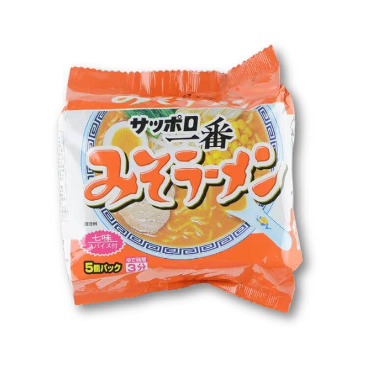 Sapporo Ichiban Miso Ramen Pack x 5