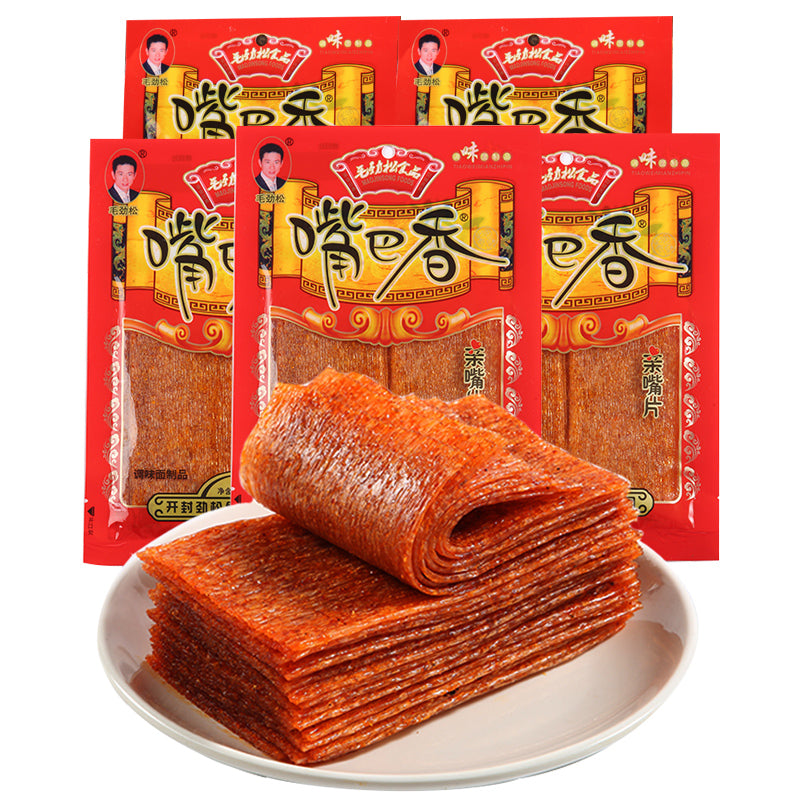 ZuiBaXiang Latiao Large-Sheet Spicy Strips - 5 Pack 400g
