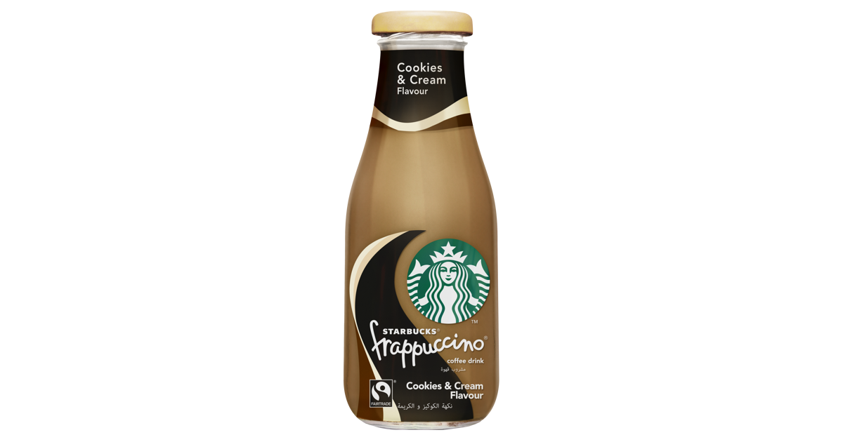 Starbucks Frappuccino Cookies & Cream Coffee Drink