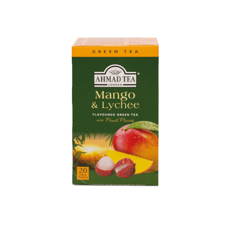 AHMAD TEA Mango & Lychee Green Tea