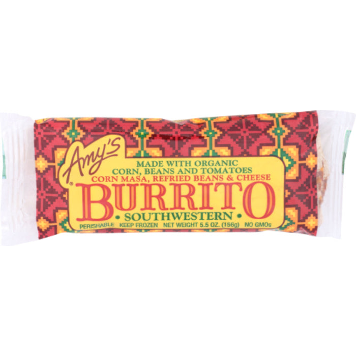Amy's - Burrito Southwestern, 5.5 oz | Pack of 12