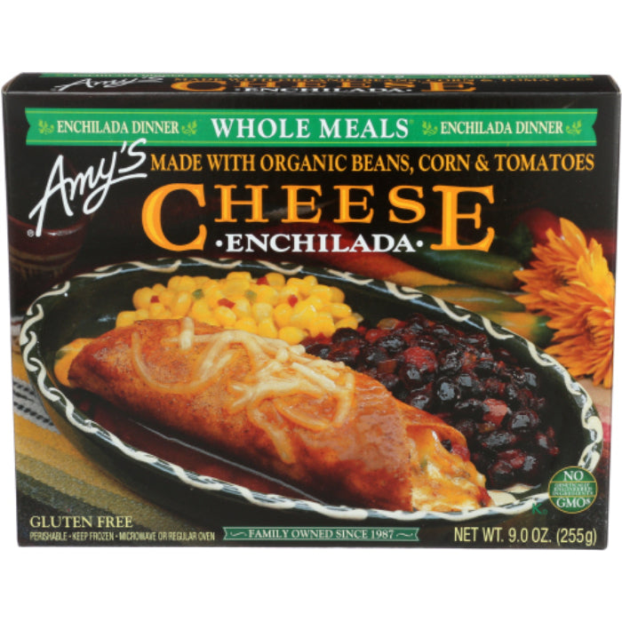 Amy's - Meal Enchilada Cheese GF, 9 oz | Pack of 12