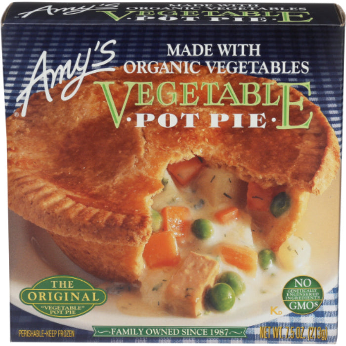 Amy's - Pot Pie Vegetable, 7.5 oz | Pack of 12