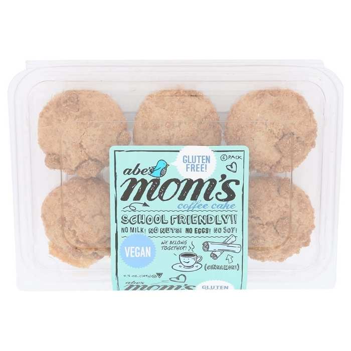 Abe's - Mom's Gluten-Free Coffee Cake Muffins, 6 Pack | At PlantX