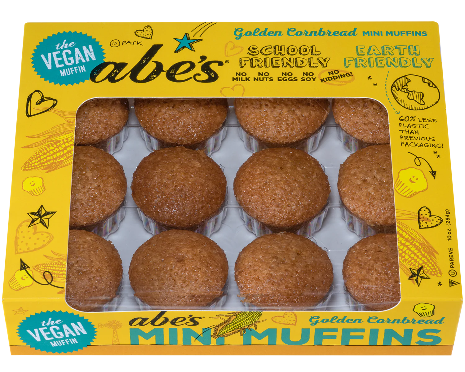 Abe's - Mini Muffins, 12ct | Multiple Flavors | Pack of 12