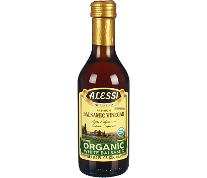 Alessi - Organic White Balsamic Vinegar, 8.5 oz | Pack of 6