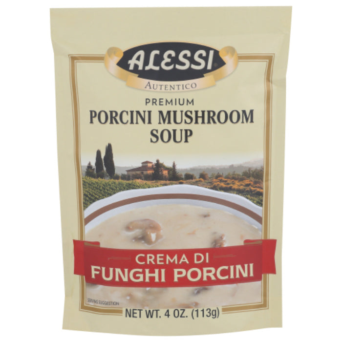 Alessi - Porcini Mushroom Soup Mix, 4 Oz - Pack of 6
