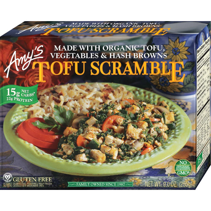 Savor Amy's Organic Tofu Scramble – Nutritious Morning Bite