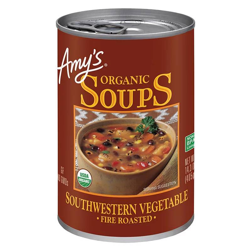 Amy's - Organic Soup Fire Roasted Southwestern Vegetable, 14.3 Oz | Pa