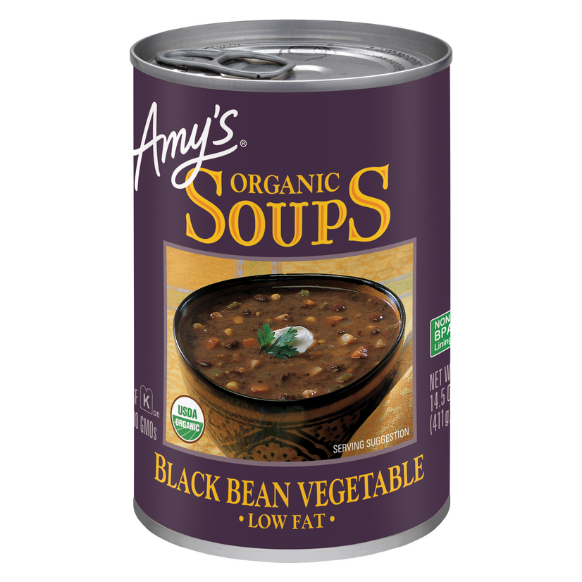 Amy's - Organic Black Bean Vegetable, 14.5 Oz | Pack Of 12