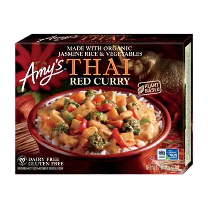 Amys - Curry Red Thai Gf, 10oz | Pack of 12