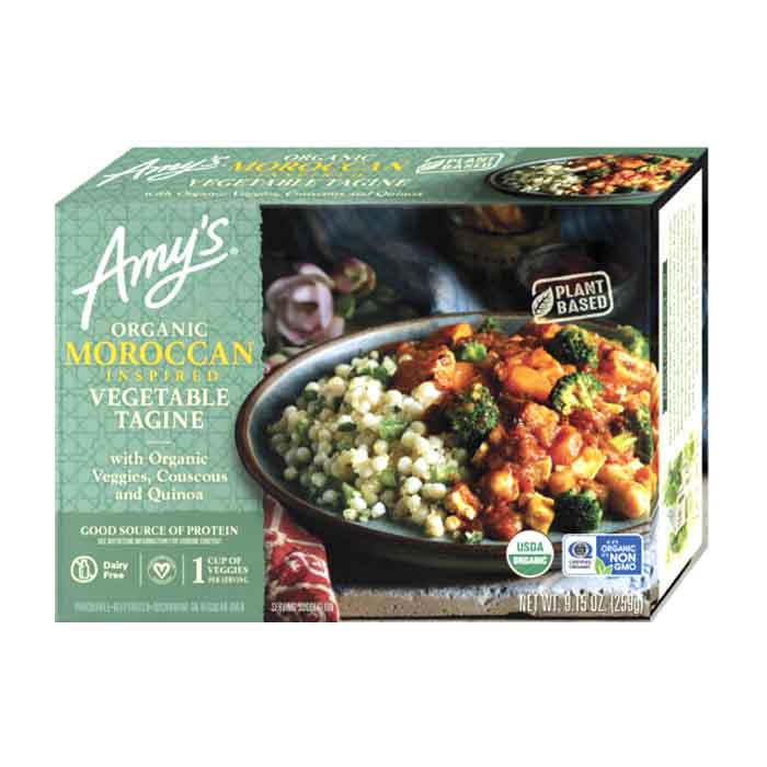 Amys - Entree Moroccan Vegetable Tagine, 9.15oz | Pack of 12