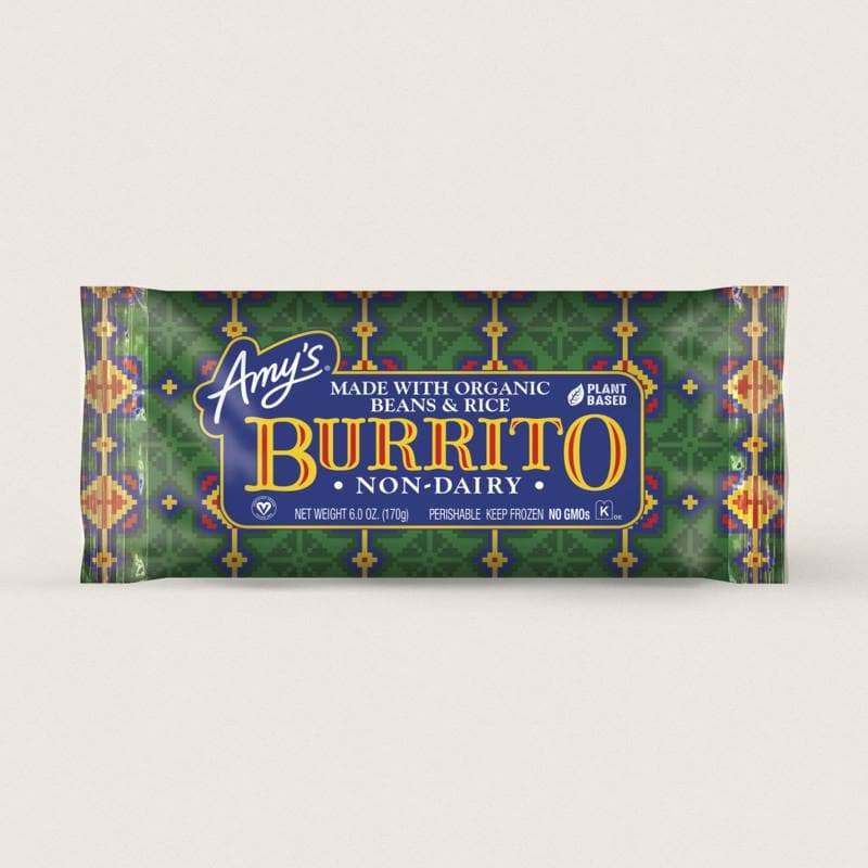 Amy's - Non-Dairy Bean & Rice Burrito, 6oz