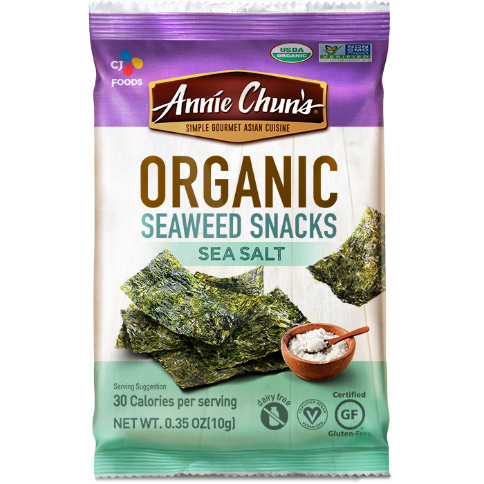 Annie Chun's Seaweed Snacks: Organic Sea Salt