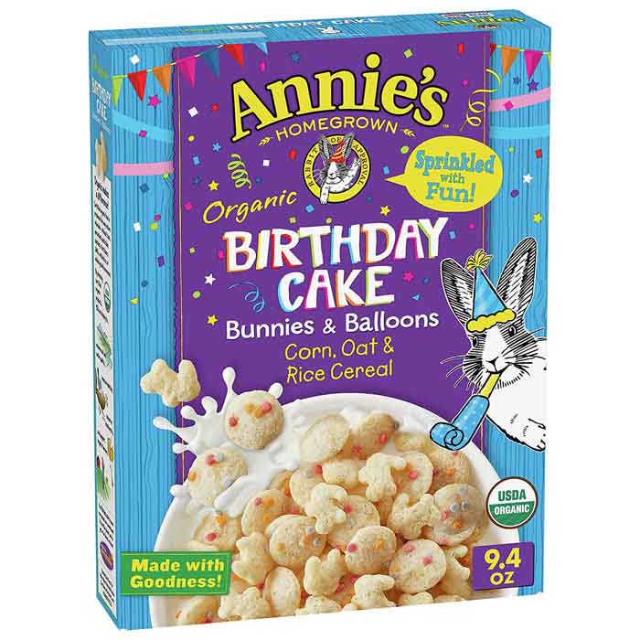 Annie's Homegrown Organic Cereal | Multiple Flavors | Buy at PlantX