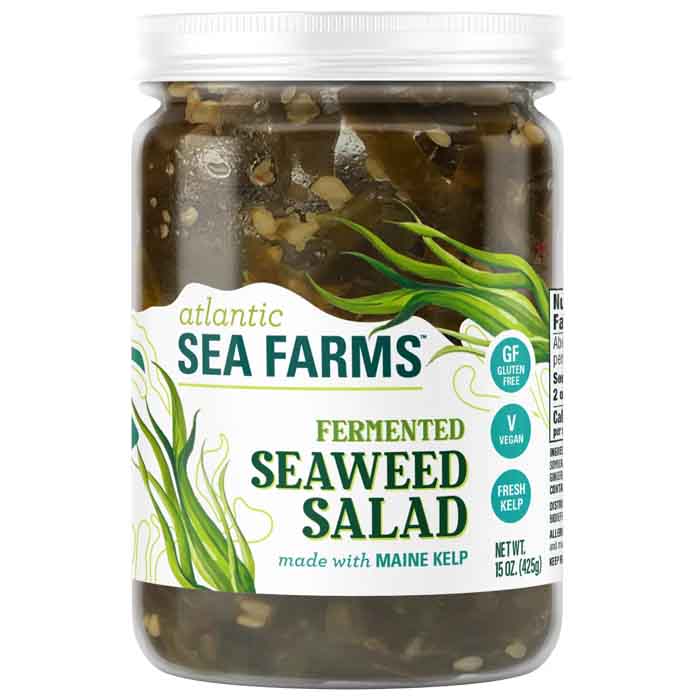 Atlantic Sea Farms - Salad Fermented Seaweed, 15oz | Pack of 6