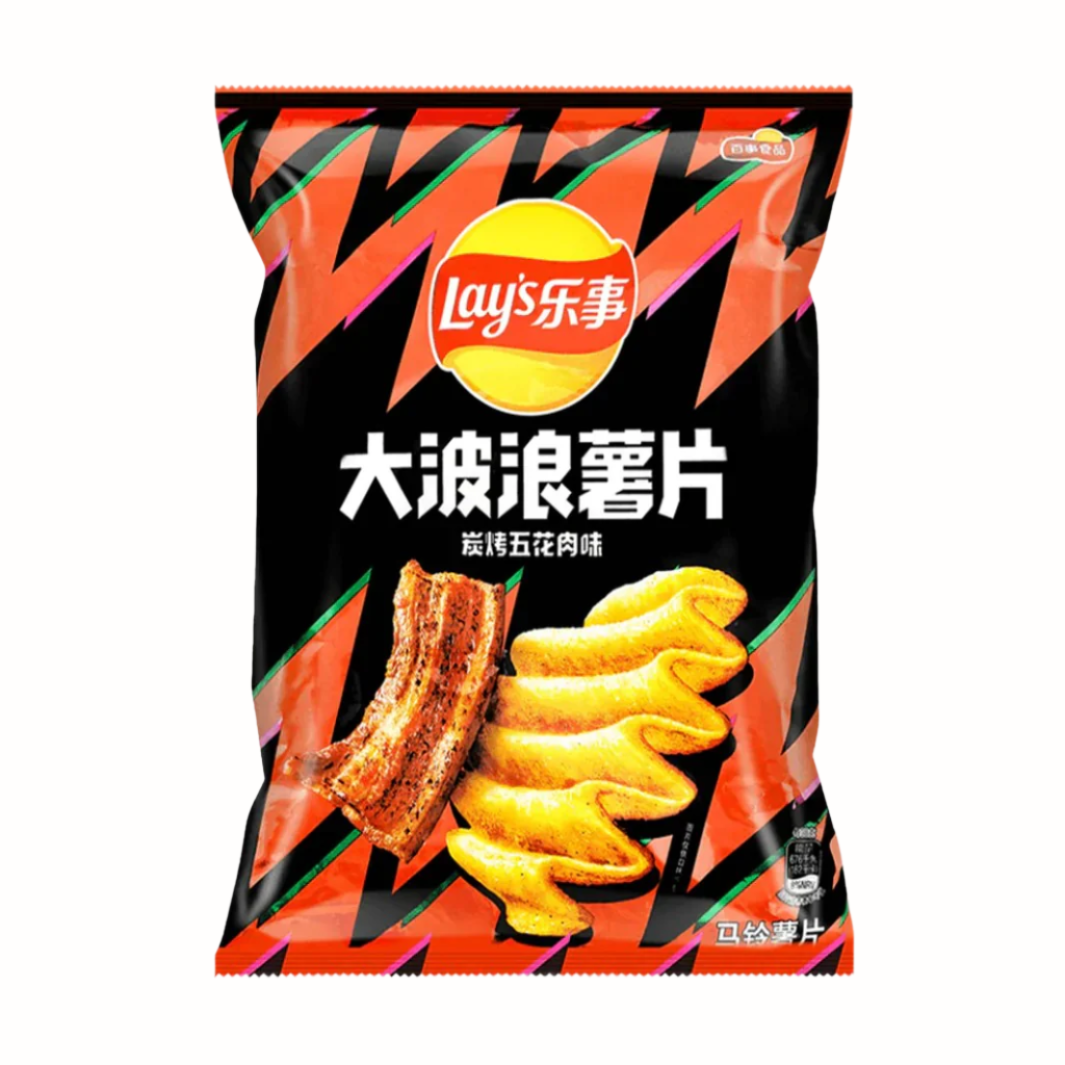 Lays BBQ Pork 70g - CHINA (Case of 12)