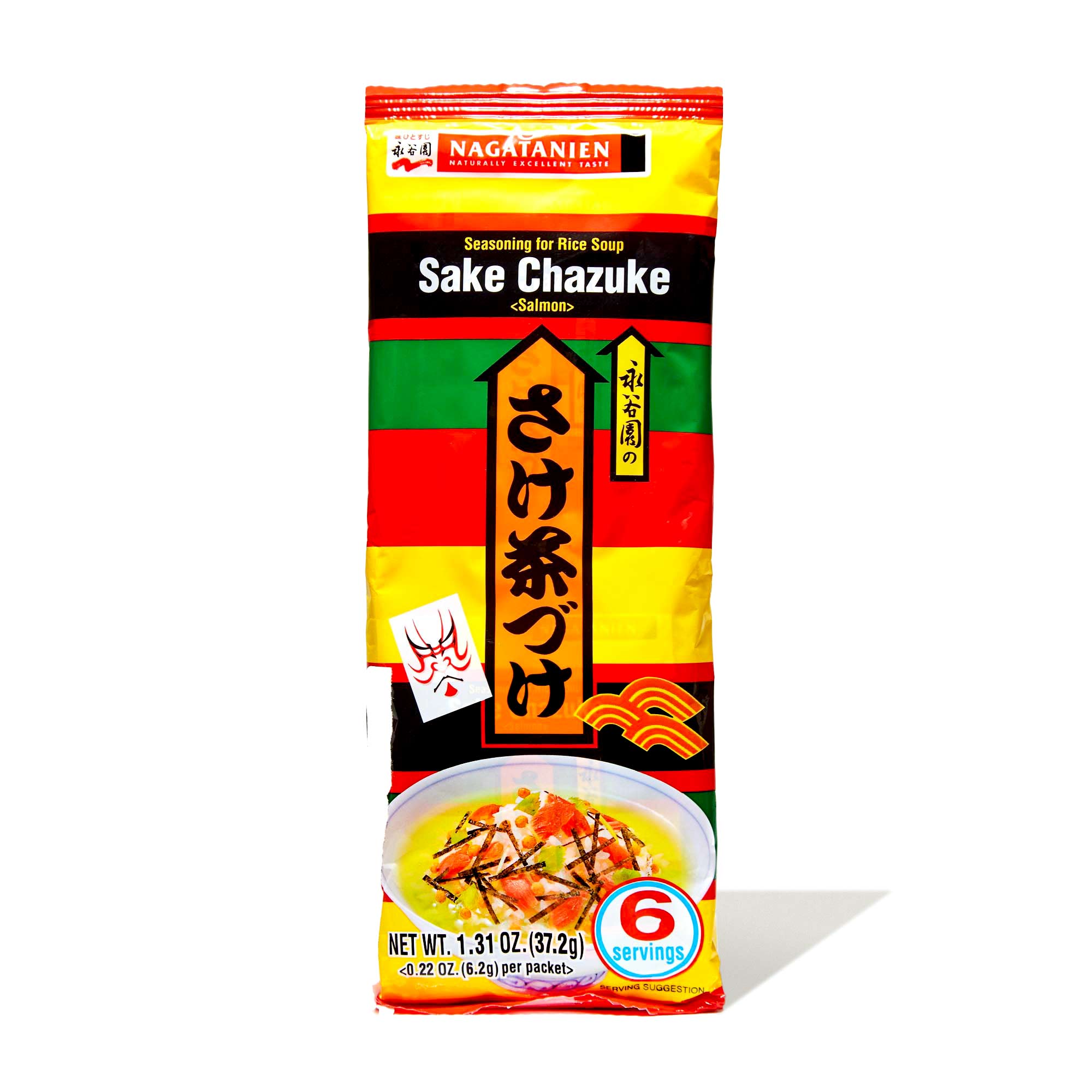 Nagatanien Ochazuke Rice Seasoning: Salmon (6 servings)