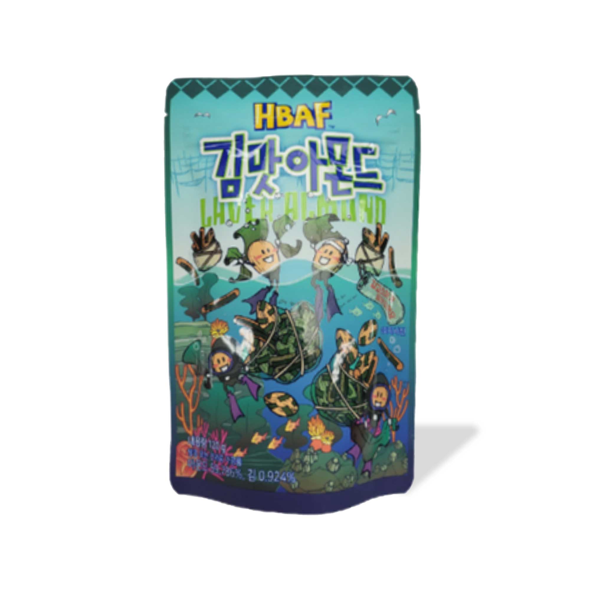 HBAF Korean Style Almonds: Seaweed