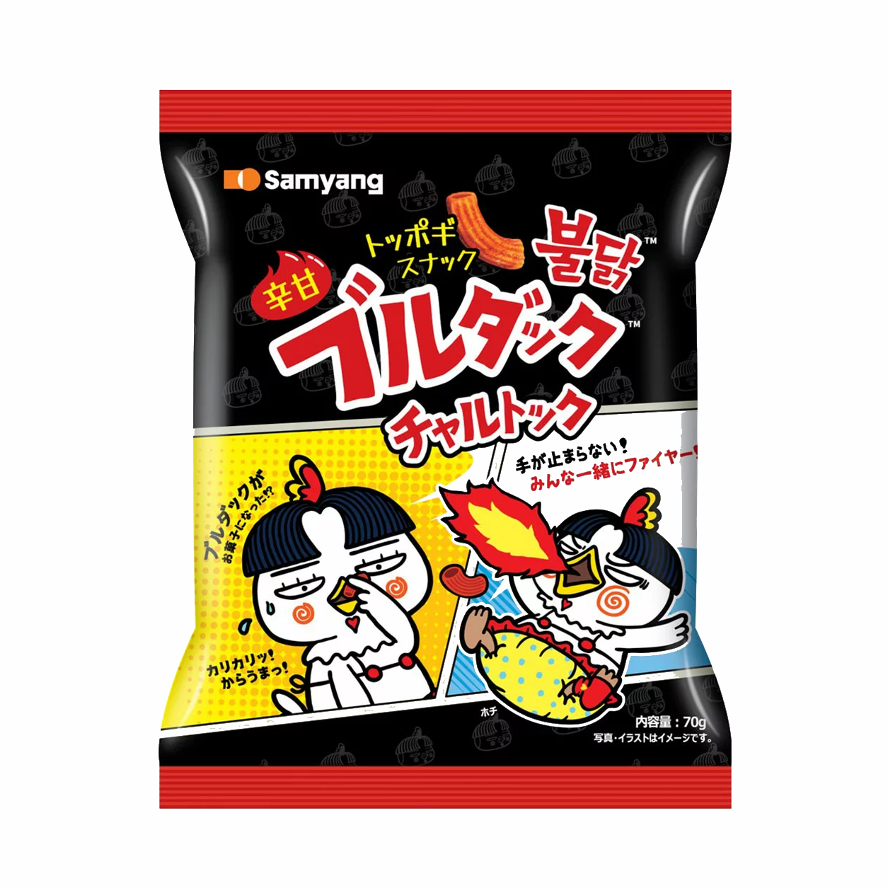 Samyang Buldak Rice Cake Snack