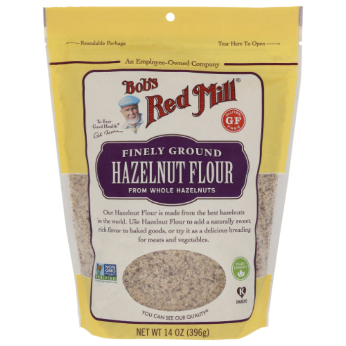 Bob's Red Mill - Flour, Meal, Hazelnut, 14 Oz | Pack of 4