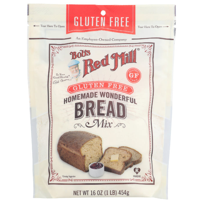 Bob's Red Mill - Mix Bread Homemade Wonderful, 16 Oz - Pack of 4