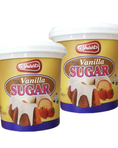 Shwartz Vanilla Sugar, 12 oz (Pack of 2)