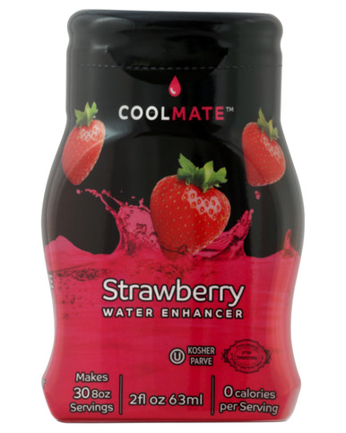 Coolmate Strawberry Water Enhancer, Sugar Free, 2 fl oz