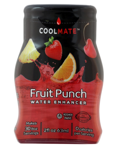 Coolmate Fruit Punch Water Enhancer, Sugar Free, 2 fl oz