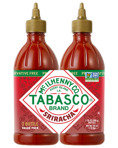 Tabasco Sriracha Sauce, 20 oz (2 Count)