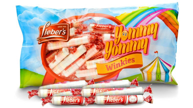 Lieber's Smarties Candy Rolls, Winkies, Individually Wrapped, 9 oz