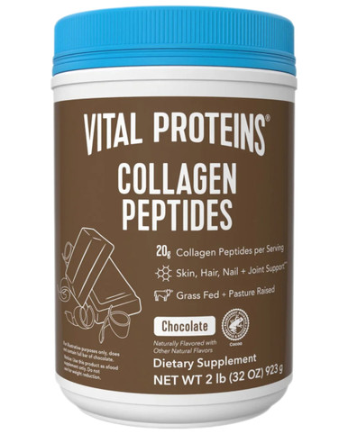 Vital Proteins Chocolate Collagen Peptides Powder, 32 oz