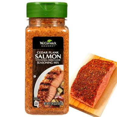 McCormick Gourmet Cedar Plank Salmon Seasoning Mix, 12.75 oz
