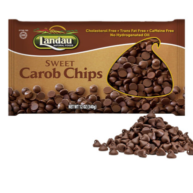 Landau's Sweet Carob Chips, 12 oz.