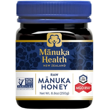 Manuka Health Raw Manuka Honey, UMF 20+ MGO 850+, 8.8 oz