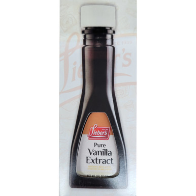 Lieber's Pure Vanilla Extract, Kosher for Passover, 2 fl oz