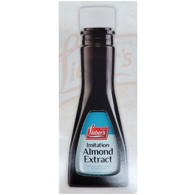 Lieber's Imitation Almond Extract, Kosher for Passover, 2 Fl oz