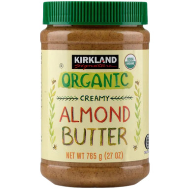 Kirkland Organic Creamy Almond Butter, 27 oz.