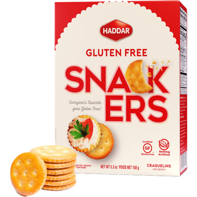 Haddar Gluten Free Snackers, Kosher for Passover, 5.3 oz