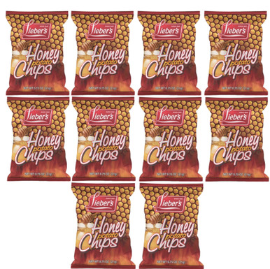 Lieber's Passover Honey Potato Chips (Pack of 10)