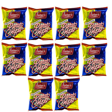 Lieber's Passover Original Potato Chips (Pack of 10)