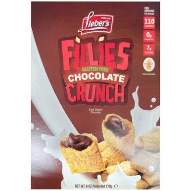 Lieber's Passover Chocolate Crunch Cereal, Gluten Free, 6 oz