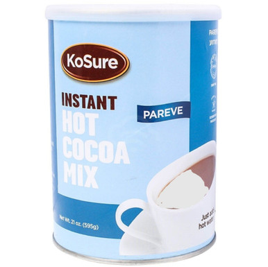 KoSure Instant Hot Cocoa Mix, Pareve, Dairy Free, 21 oz