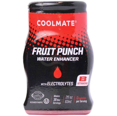 Coolmate Fruit Punch Water Enhancer with Electrolytes and B Vitamins, 2 fl oz