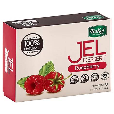 Bakol Jel Dessert Raspberry - Delicious & Convenient