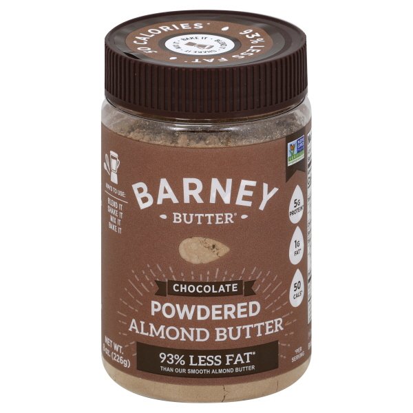Barney Butter, Powdered Almond Butter, Chocolate, 8 oz | Pack of 6